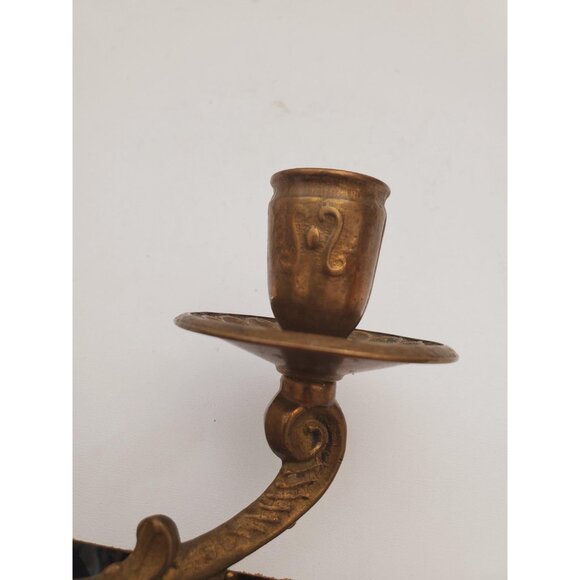 Vintage candelabra candle holders/ 3 arm candelabras/ candelabra perfect for - Picture 7 of 10